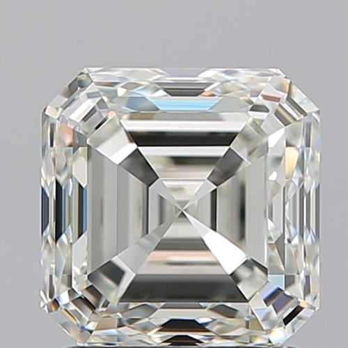 2.01 carat K-VVS2 Natūralus Asscher Deimantas (1)