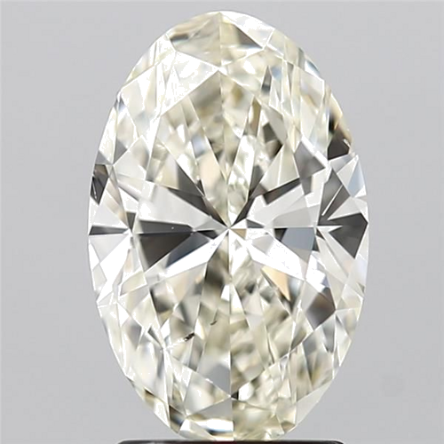 2.0 carat K-SI1 Natūralus Oval Deimantas (1)