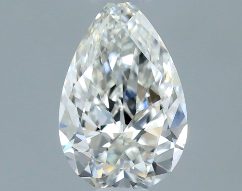 0.32 carat G-IF Natūralus Pear Deimantas (1)