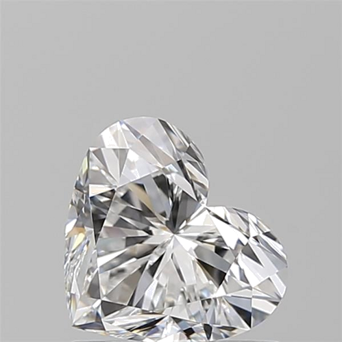 1.02 carat F-VVS1 Natūralus Heart Deimantas (1)