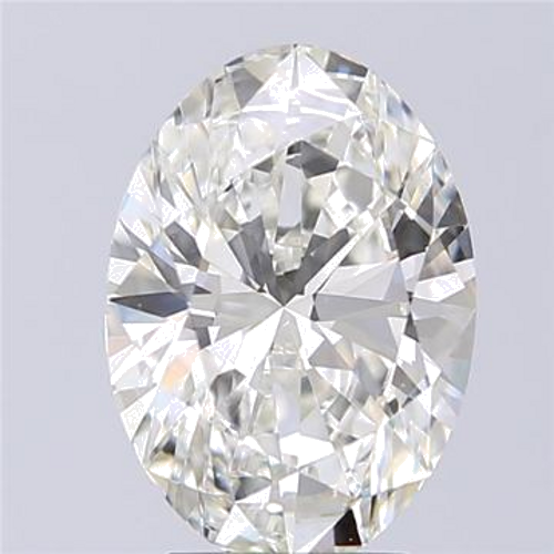 3.0 carat I-SI1 Natūralus Oval Deimantas (1)