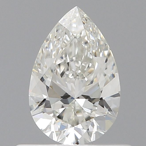0.51 carat H-VS1 Natūralus Pear Deimantas (1)