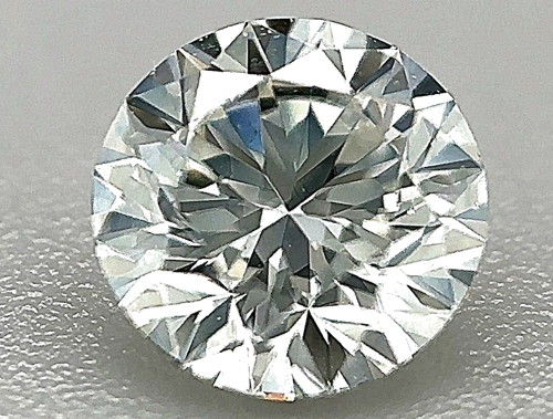 0.58 carat G-SI1 Excellent cut Natūralus Round Deimantas (1)