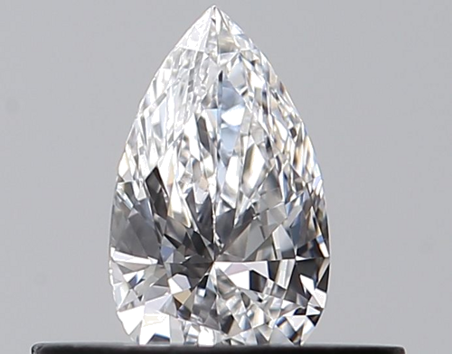 0.28 carat D-VVS2 Natūralus Pear Deimantas (1)