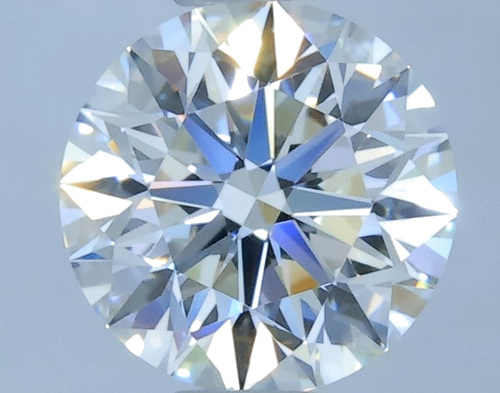 0.56 carat H-VVS2 Excellent cut Natūralus Round Deimantas (1)