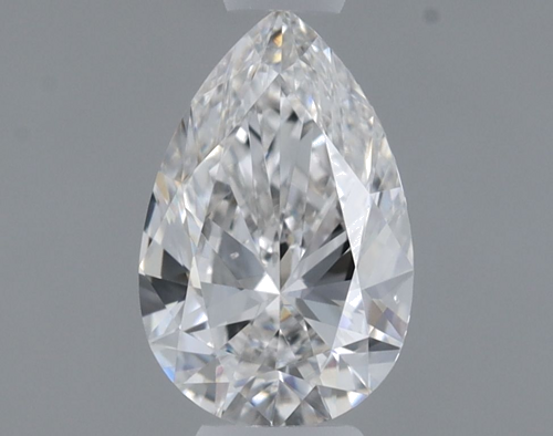 0.51 carat F-VS2 Natūralus Pear Deimantas (1)