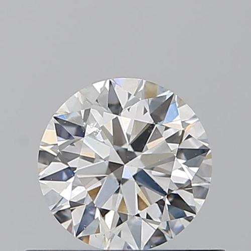 0.5 carat F-SI1 Excellent cut Natūralus Round Deimantas (1)