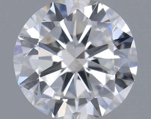 0.52 carat F-SI2 GD cut Natūralus Round Deimantas (1)