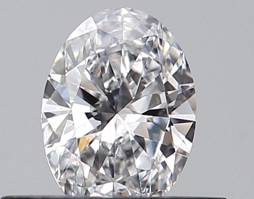0.34 carat D-VVS2 Natūralus Oval Deimantas (1)