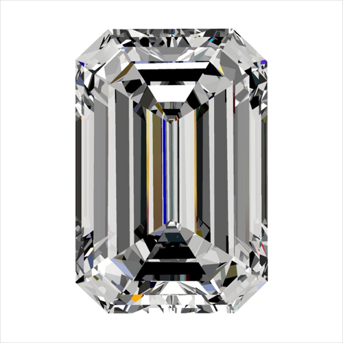 0.3 carat F-VS1 Natūralus Emerald Deimantas (1)