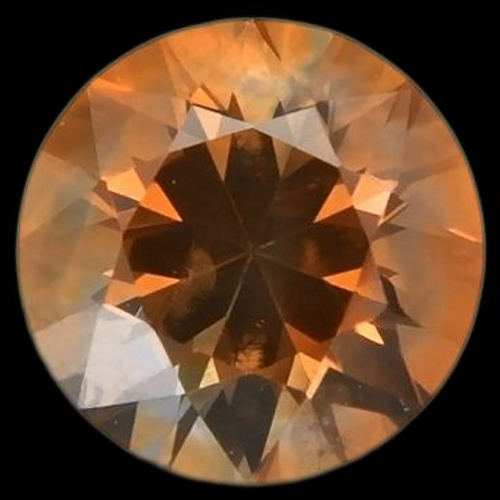 0.6 carat ORANGE Round Safyras (1)