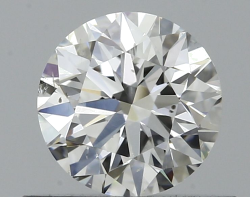 0.5 carat F-SI2 Very Good cut Natūralus Round Deimantas (1)