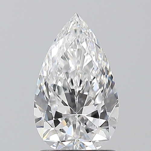 1.2 carat D-VS1 Natūralus Pear Deimantas (1)