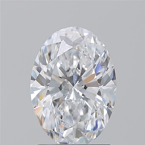 1.7 carat D-VS1 Natūralus Oval Deimantas (1)