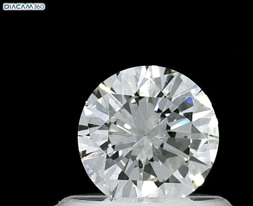 0.57 carat I-VS1 GD cut Natūralus Round Deimantas (1)