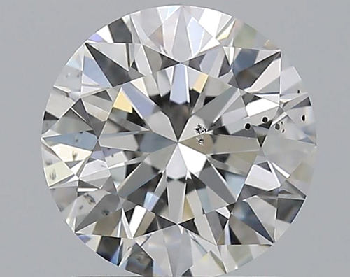 1.51 carat G-SI1 Excellent cut Natūralus Round Deimantas (1)