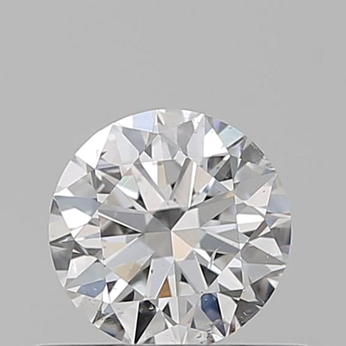 0.5 carat F-SI2 Excellent cut Natūralus Round Deimantas (1)