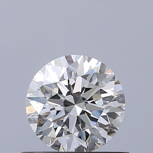 0.58 carat F-SI1 Excellent cut Natūralus Round Deimantas (1)