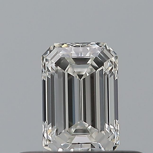 0.3 carat H-VVS2 Natūralus Emerald Deimantas (1)