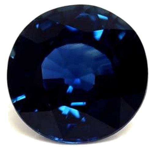 0.63 carat BLUE Round Safyras (1)