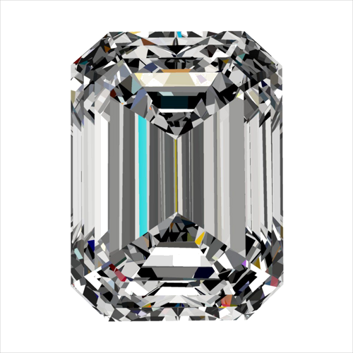 0.3 carat F-VVS1 Natūralus Emerald Deimantas (1)
