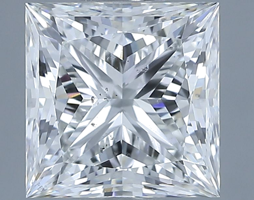 2.51 carat I-SI2 Natūralus Princess Deimantas (1)