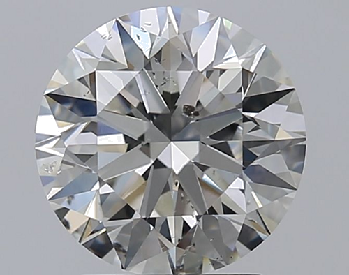 2.52 carat H-SI2 Excellent cut Natūralus Round Deimantas (1)