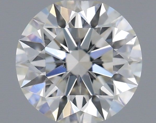 0.5 carat I-VS2 Excellent cut Natūralus Round Deimantas (1)