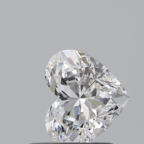 0.6 carat E-VS2 Natūralus Heart Deimantas (1)