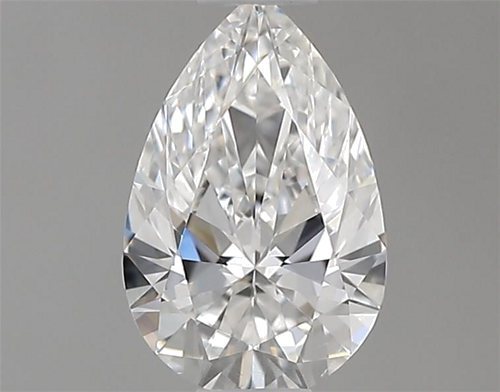 0.4 carat E-VS2 Natūralus Pear Deimantas (1)