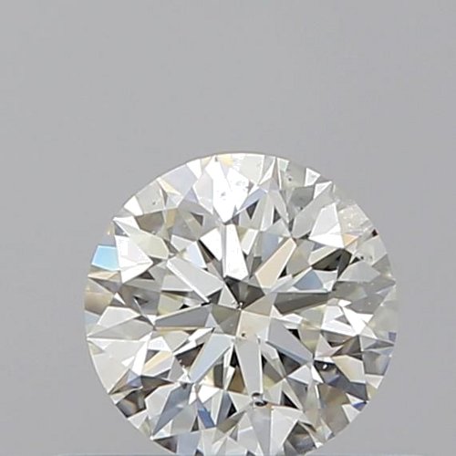0.41 carat K-SI1 Excellent cut Natūralus Round Deimantas (1)