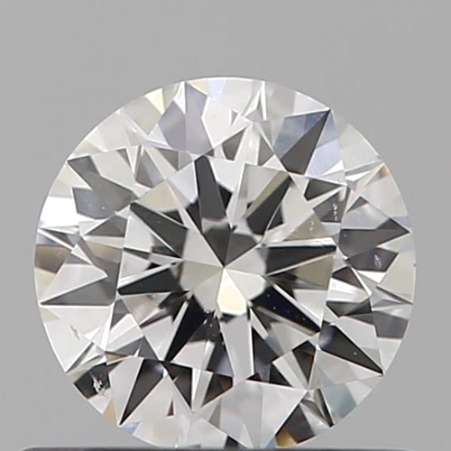 0.5 carat F-SI1 Excellent cut Natūralus Round Deimantas (1)