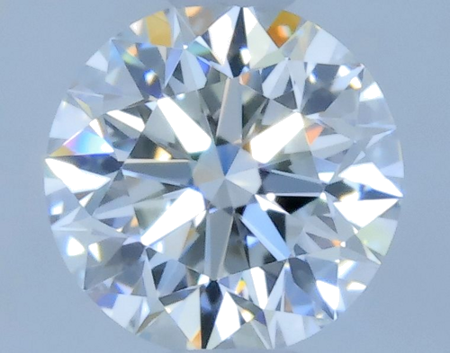 0.42 carat F-VVS1 Excellent cut Natūralus Round Deimantas (1)