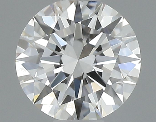 0.32 carat F-VVS2 Excellent cut Natūralus Round Deimantas (1)