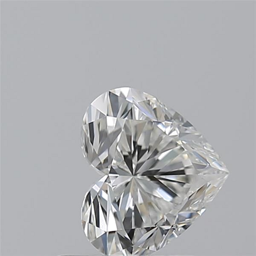 1.0 carat H-VS1 Natūralus Heart Deimantas (1)