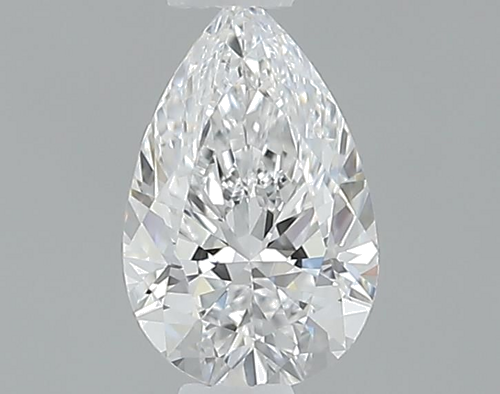 0.35 carat D-VVS1 Natūralus Pear Deimantas (1)