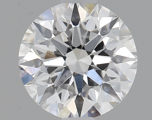 0.53 carat F-SI1 Excellent cut Natūralus Round Deimantas (1)