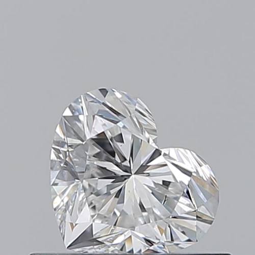 0.5 carat E-SI1 Natūralus Heart Deimantas (1)
