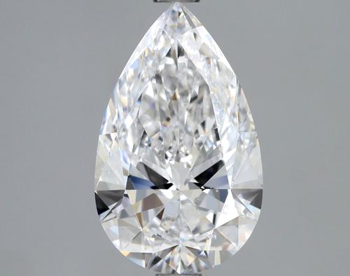 2.03 carat D-SI1 Natūralus Pear Deimantas (1)