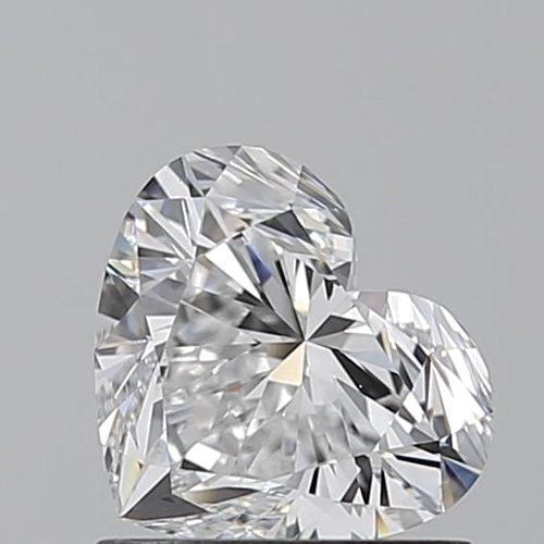 1.01 carat E-VS2 Natūralus Heart Deimantas (1)