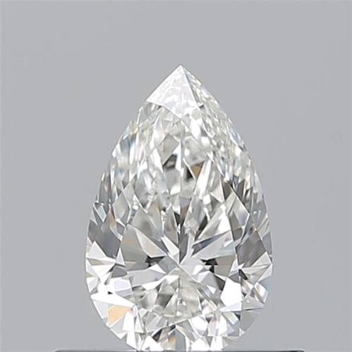 0.5 carat H-VVS1 Natūralus Pear Deimantas (1)