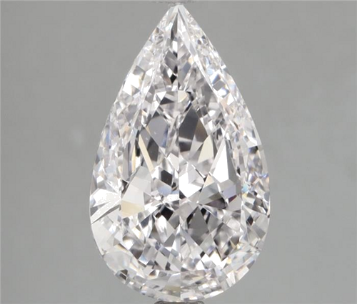 2.05 carat E-VVS1 Natūralus Pear Deimantas (1)