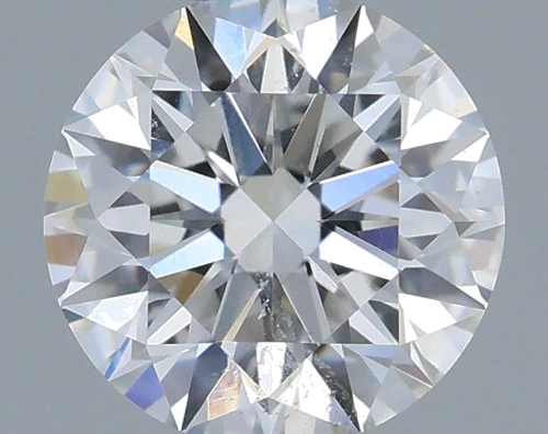 0.51 carat E-SI2 Excellent cut Natūralus Round Deimantas (1)