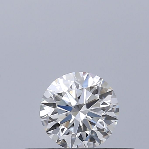 0.27 carat F-VVS2 Excellent cut Natūralus Round Deimantas (1)