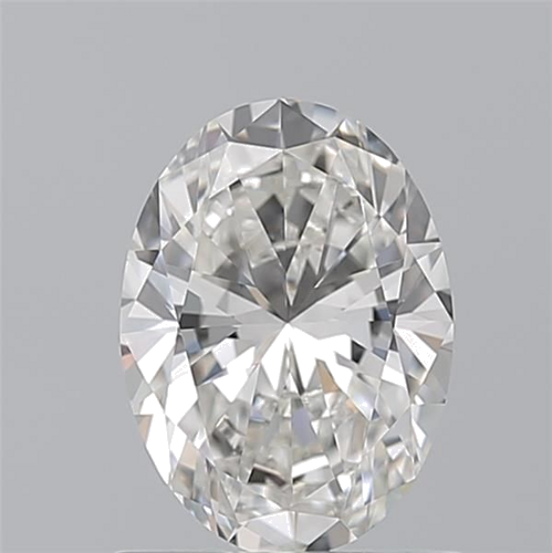 1.01 carat H-VVS1 Natūralus Oval Deimantas (1)