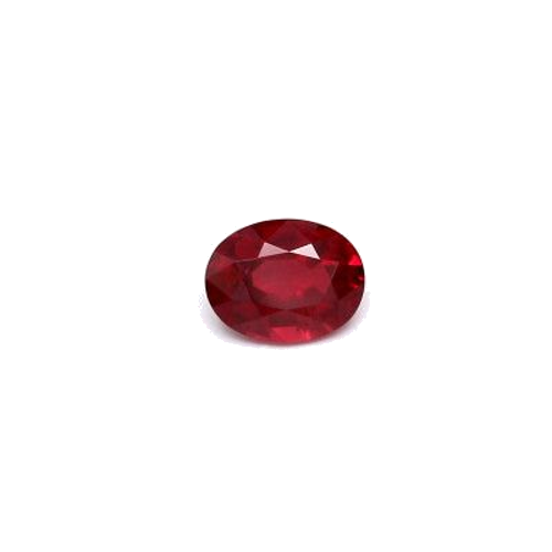 0.74 carat RED BRILLIANTSTEP cut Oval Rubinas (1)