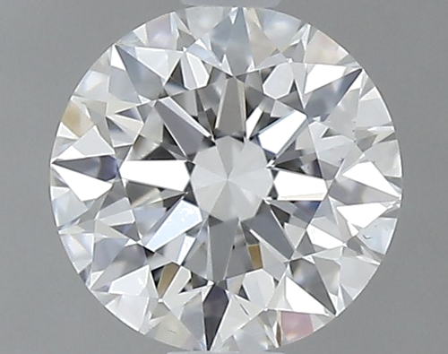 0.53 carat E-VS2 Excellent cut Natūralus Round Deimantas (1)