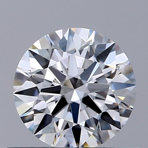0.52 carat D-VVS2 Excellent cut Natūralus Round Deimantas (1)