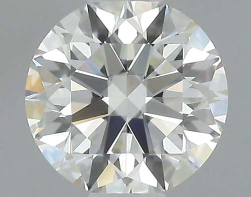 0.51 carat I-VVS2 Excellent cut Natūralus Round Deimantas (1)