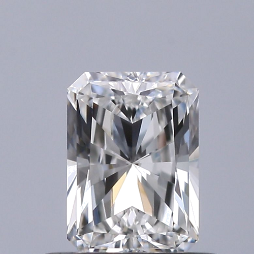 0.51 carat F-VVS2 Natūralus Radiant Deimantas (1)